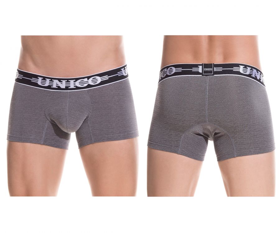 Unico 1802010011194 Boxer Briefs Self Gray