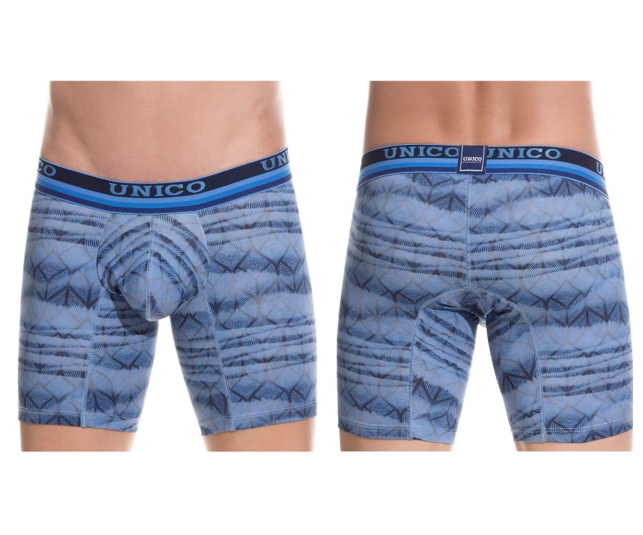 Unico 1802010023446 Boxer Briefs Root Blue