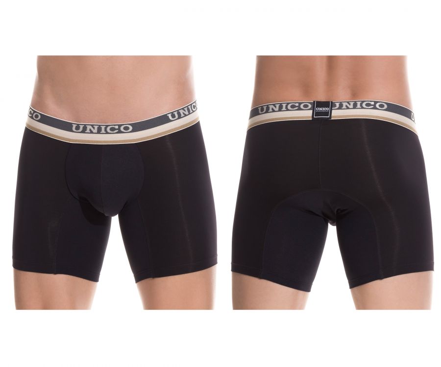 Unico 1802010023599 Boxer Briefs Visionario Black