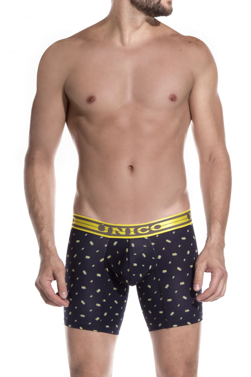 Unico 1902010023299 Boxer Briefs Unexpected Black Printed