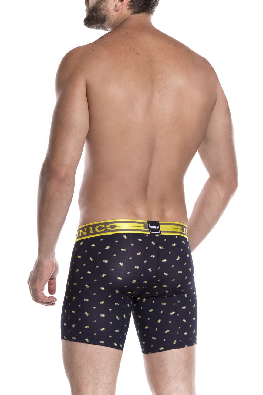 Unico 1902010023299 Boxer Briefs Unexpected Black Printed