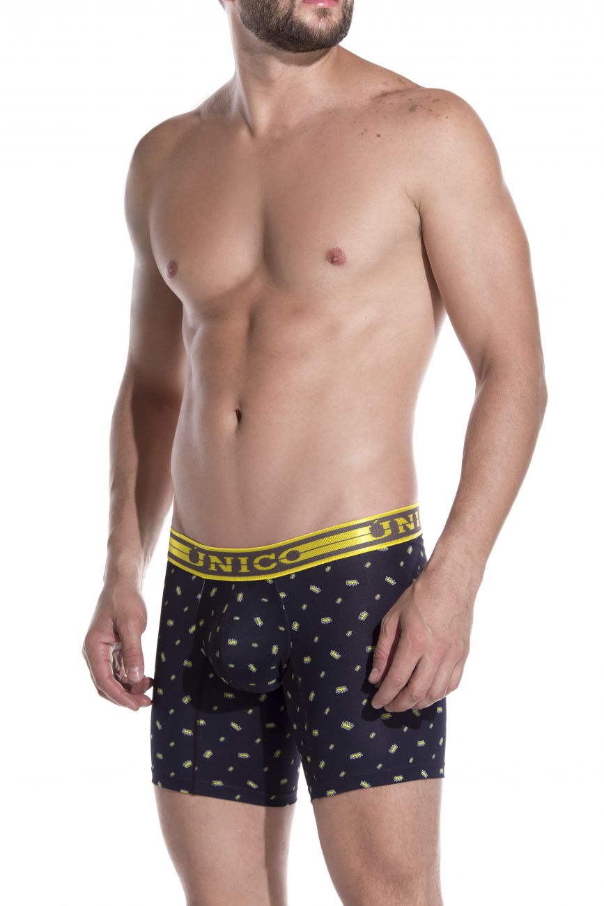 Unico 1902010023299 Boxer Briefs Unexpected Black Printed