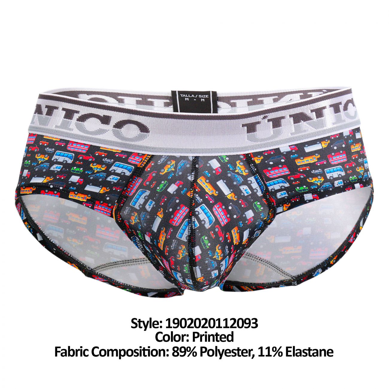Unico 1902020112093 Briefs Americano Printed