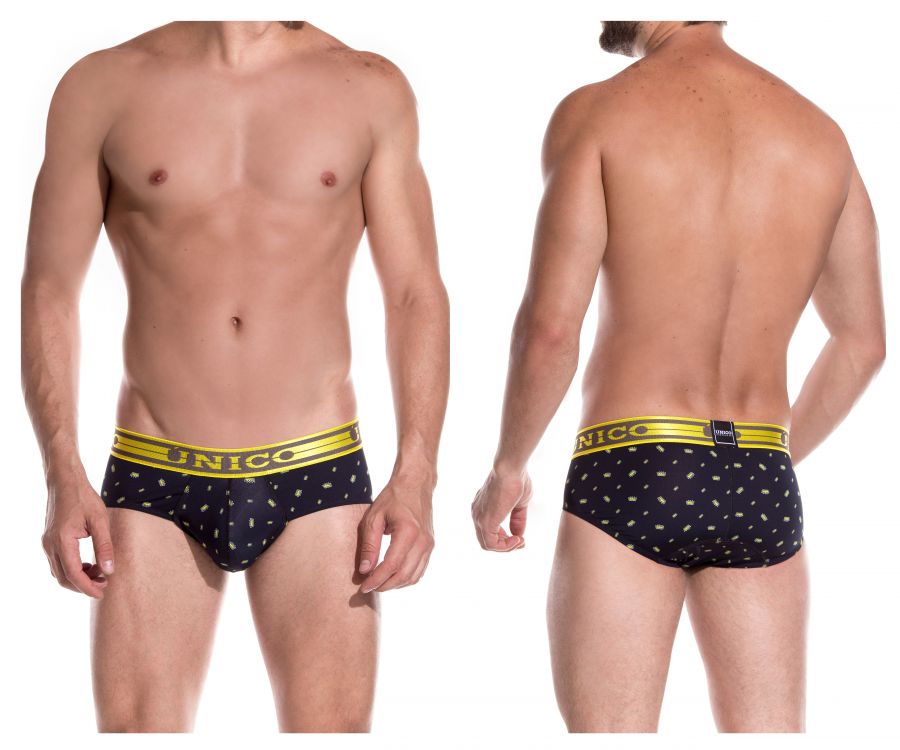Unico 1902020113299 Briefs Unexpected Black Printed