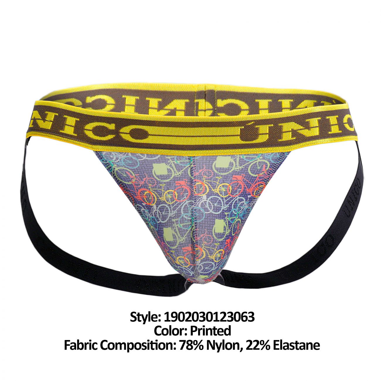 Unico 1902030123063 Jockstrap Timeless Printed