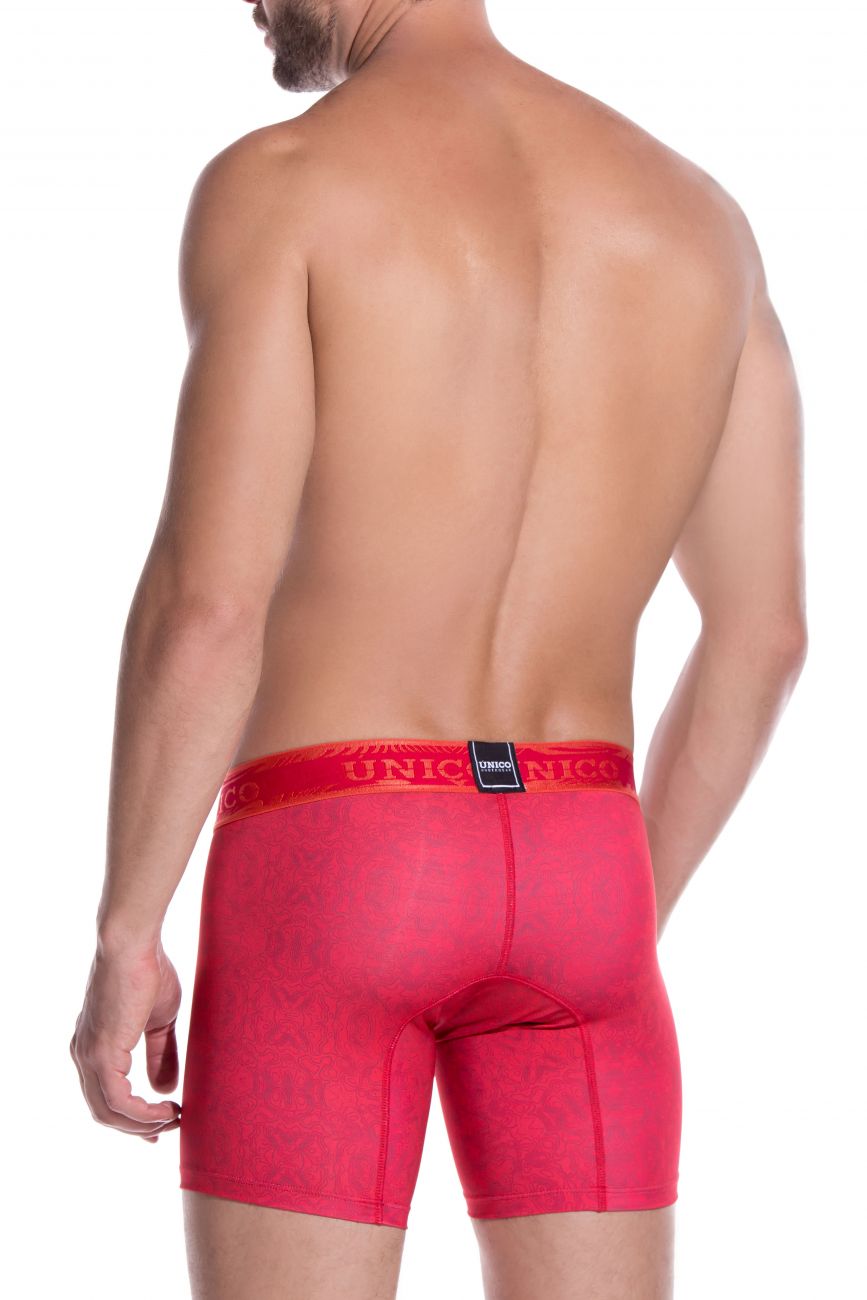 Unico 1906010022989 Boxer Briefs Agaba Red