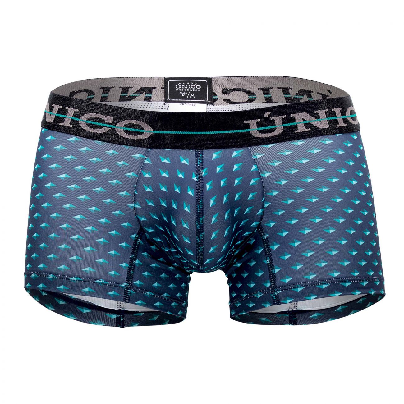 Unico 1907010013629 Trunks Agata Blue Printed