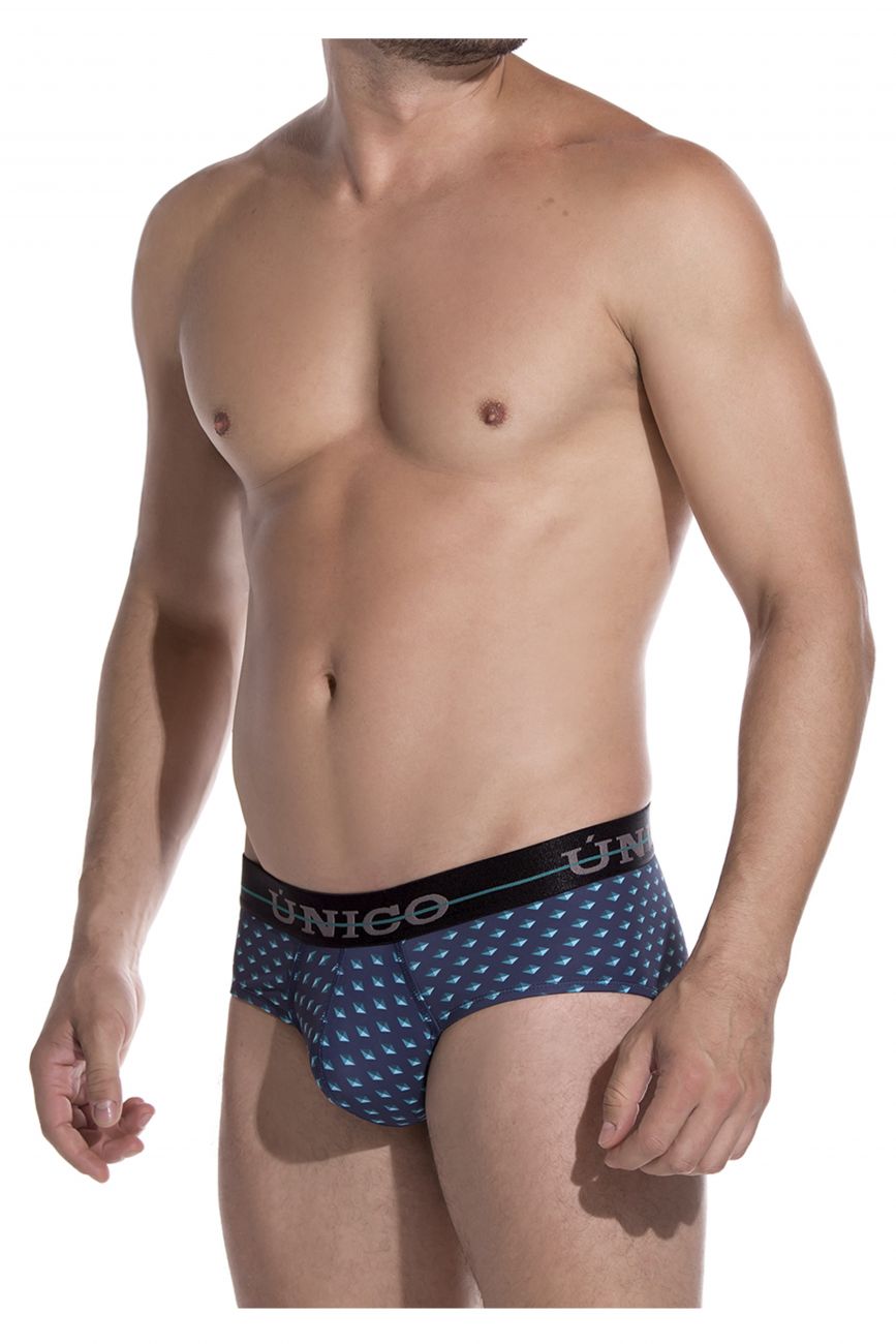Unico 1907020113629 Briefs Agata Blue Printed