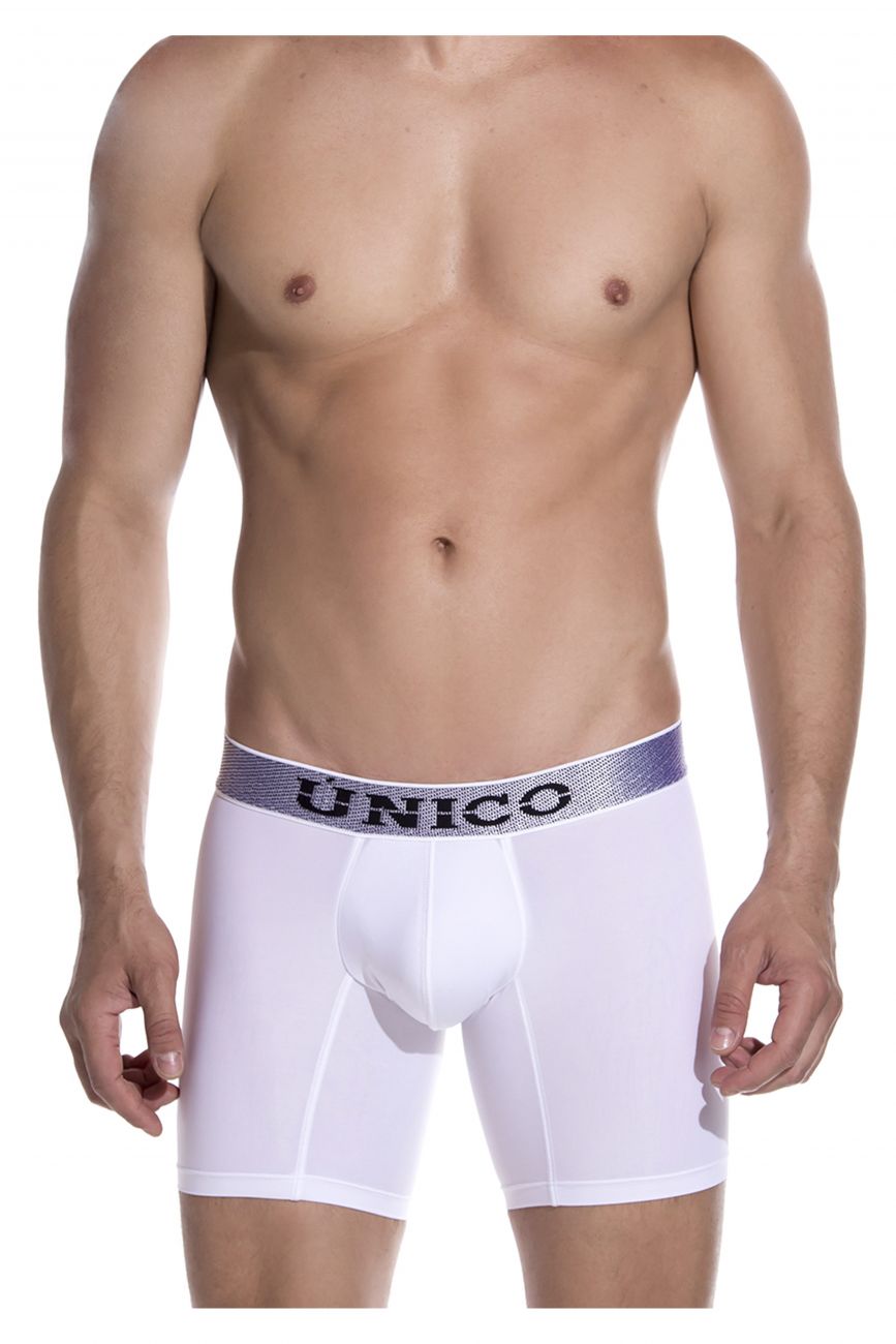 Unico 1908010025700 Boxer Briefs Glass White