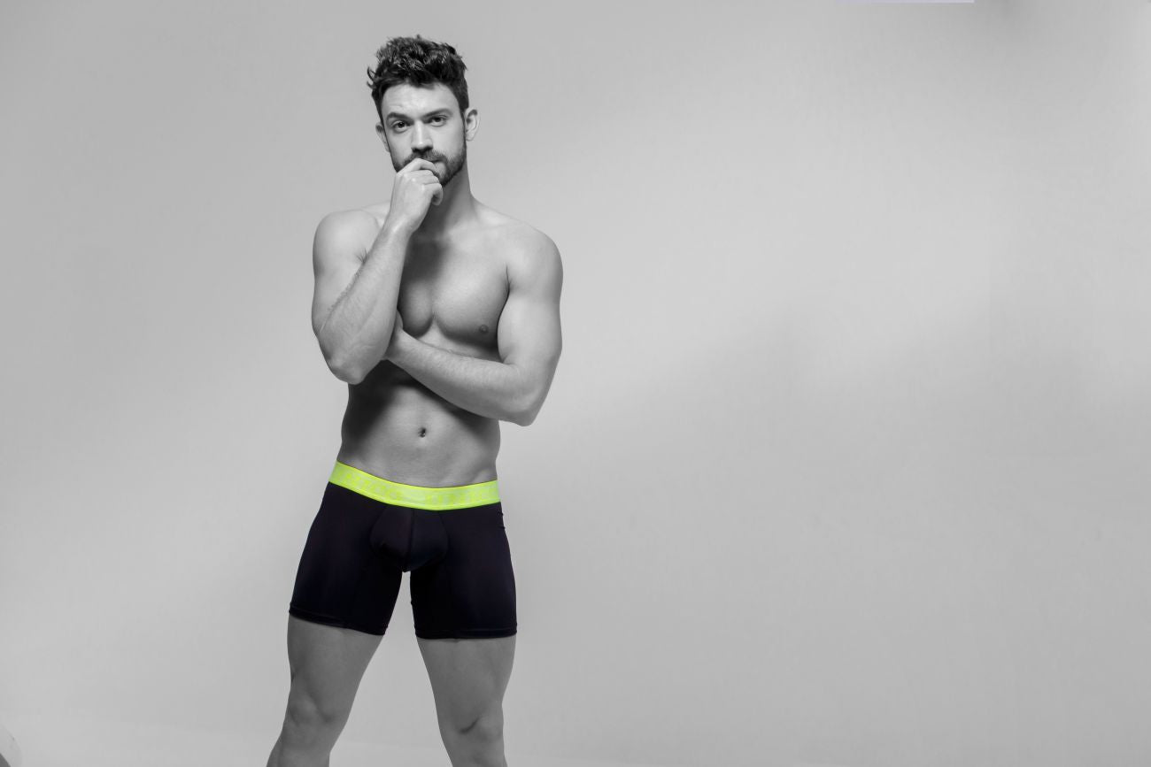 Unico 19160100211 COLORS Captacion Boxer Briefs Black