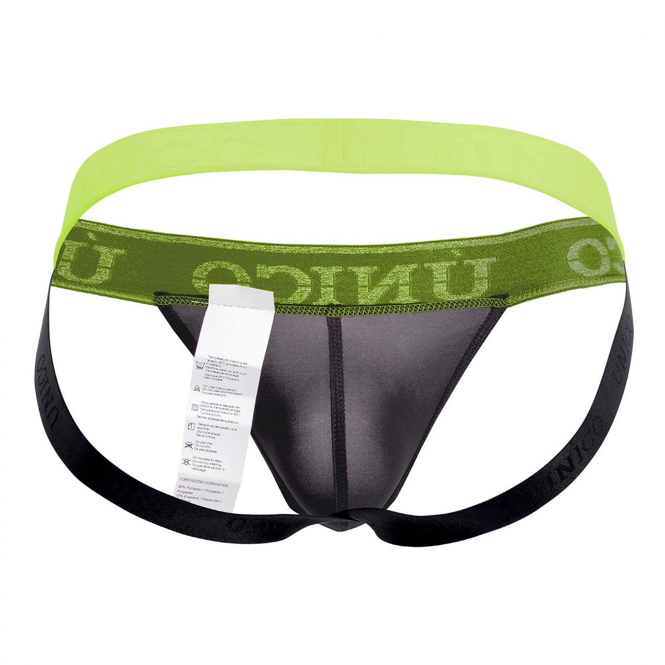 Unico 19160301211 COLORS Captacion Jockstrap Black