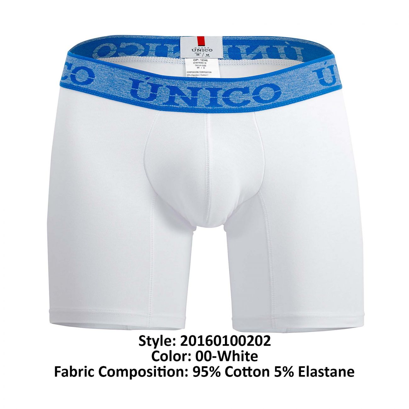 Unico 20160100202 Enchanted Boxer Briefs White