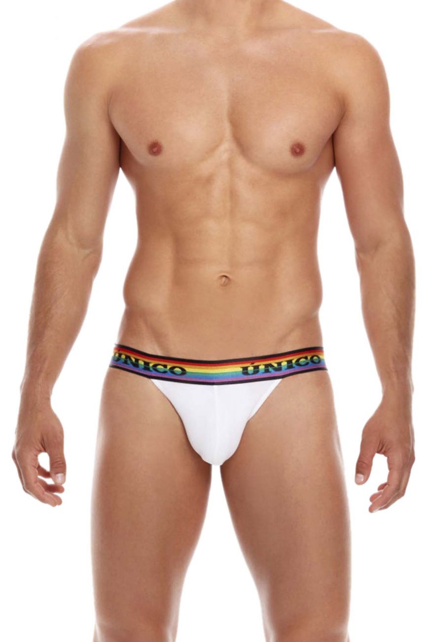 Unico 21050301201 Love Wins Jockstrap White