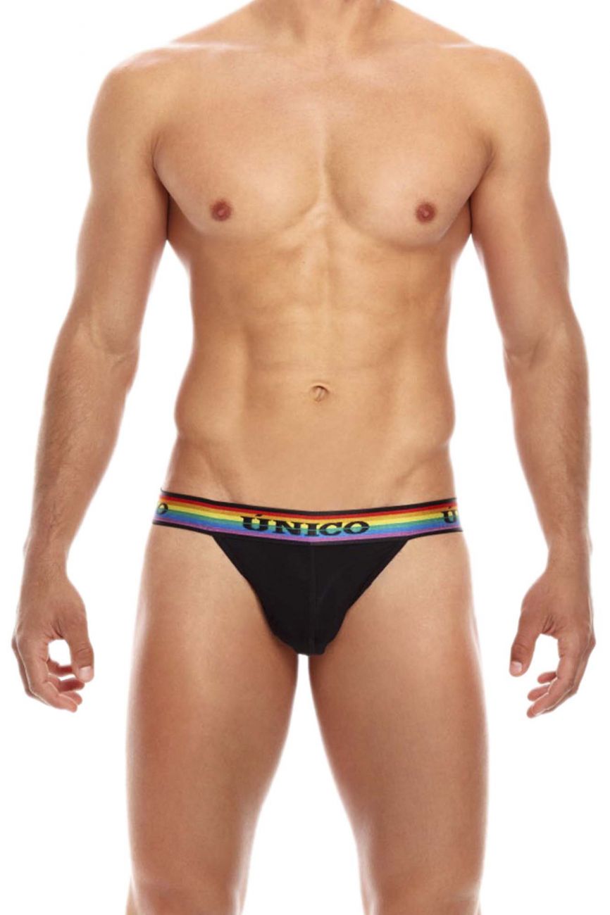 Unico 21050301202 Love Wins Jockstrap Black