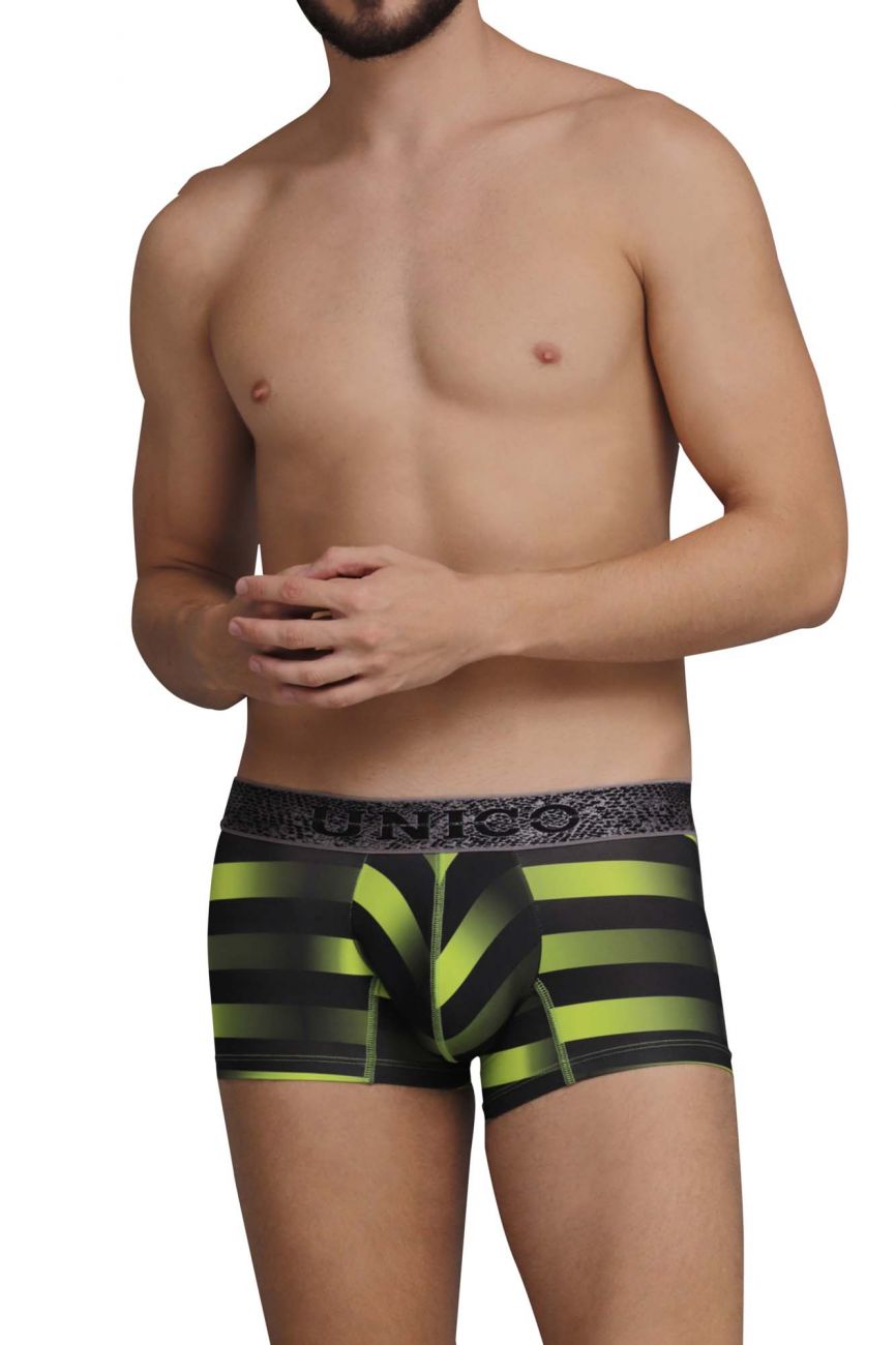 Unico 21070100105 Hive Trunks Green Printed