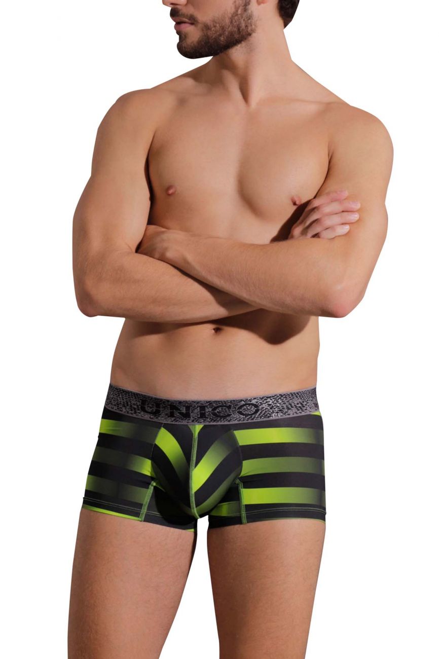 Unico 21070100105 Hive Trunks Green Printed