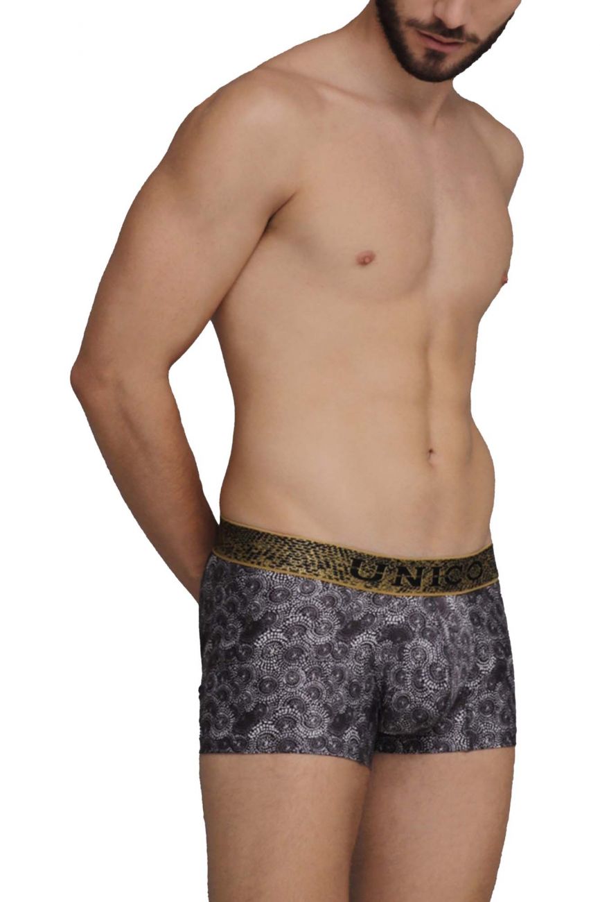 Unico 21070100120 Accent Trunks Black Printed