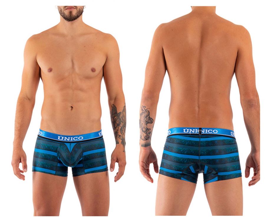Unico 21100100115 Hard tinted Trunks Blue Multi
