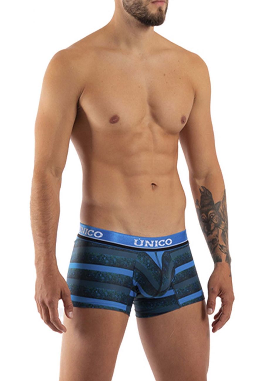 Unico 21100100115 Hard tinted Trunks Blue Multi