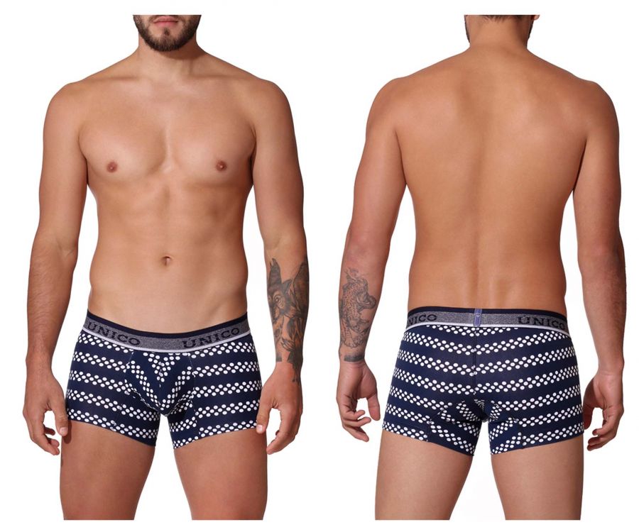 Unico 22010100106 Cristales Trunks Blue Printed