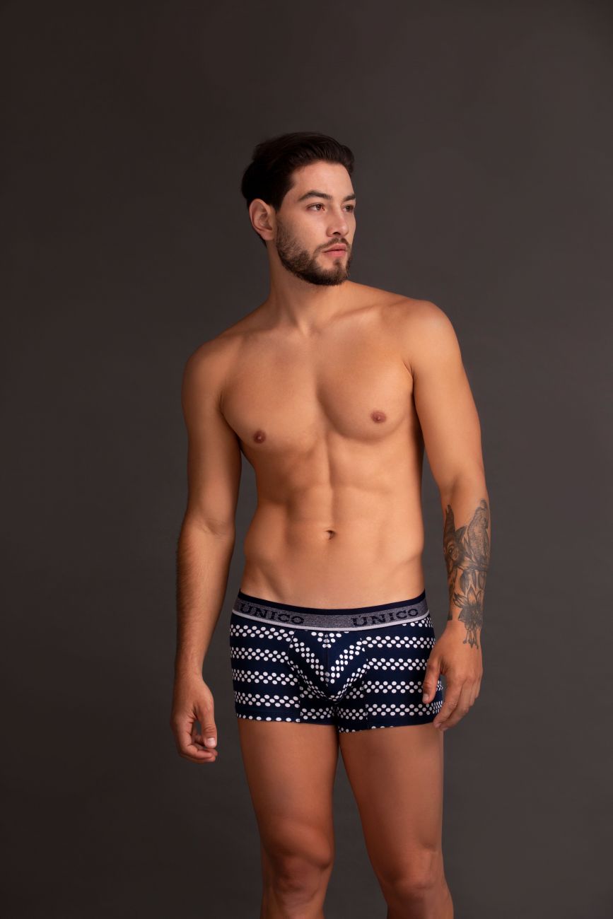 Unico 22010100106 Cristales Trunks Blue Printed