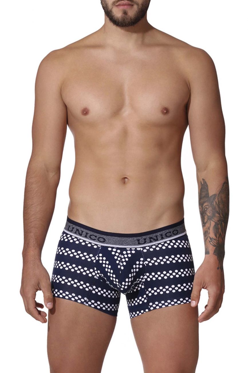 Unico 22010100106 Cristales Trunks Blue Printed