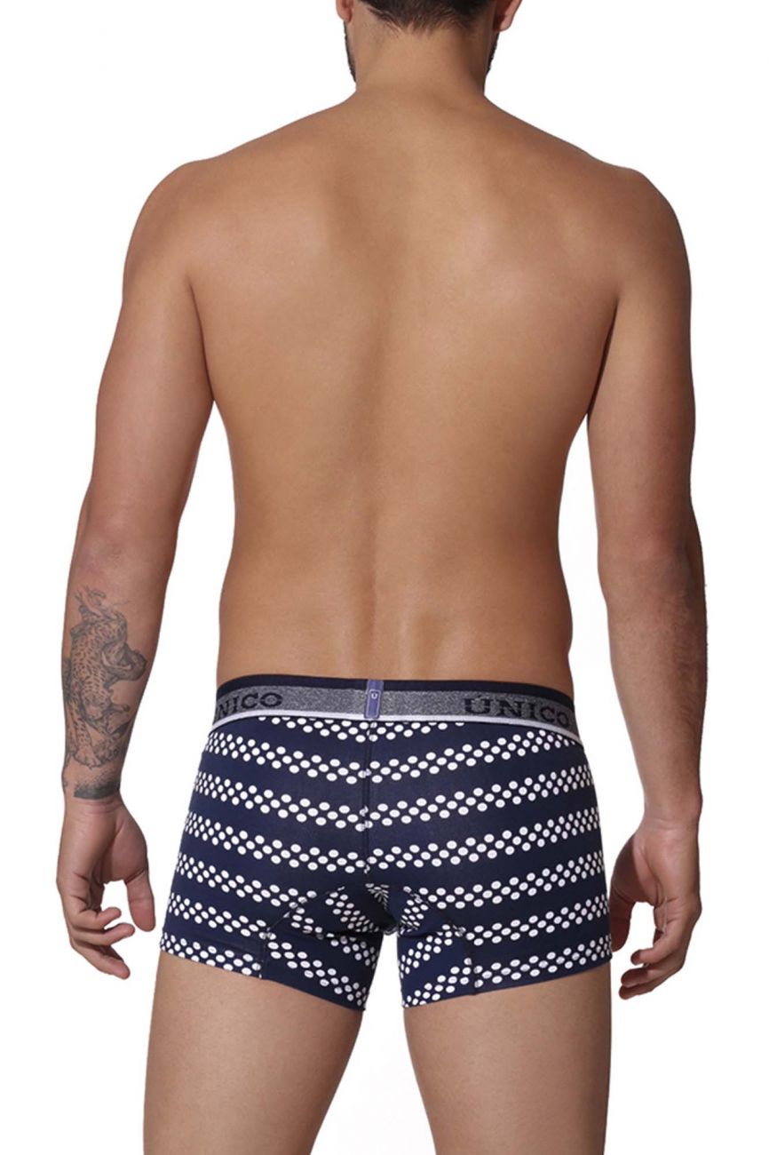 Unico 22010100106 Cristales Trunks Blue Printed