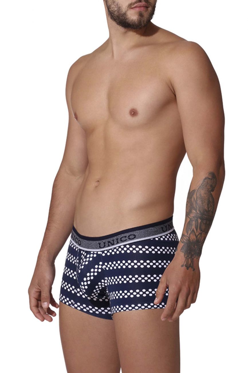 Unico 22010100106 Cristales Trunks Blue Printed