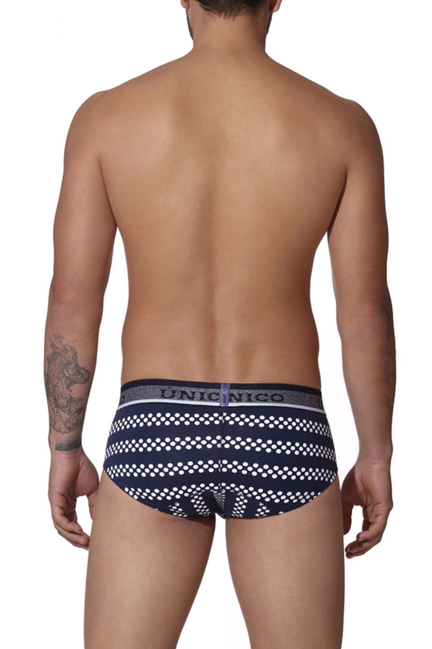 Unico 22010201106 Cristales Briefs Blue Printed