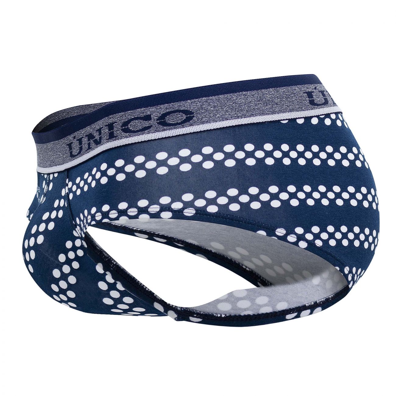 Unico 22010201106 Cristales Briefs Blue Printed