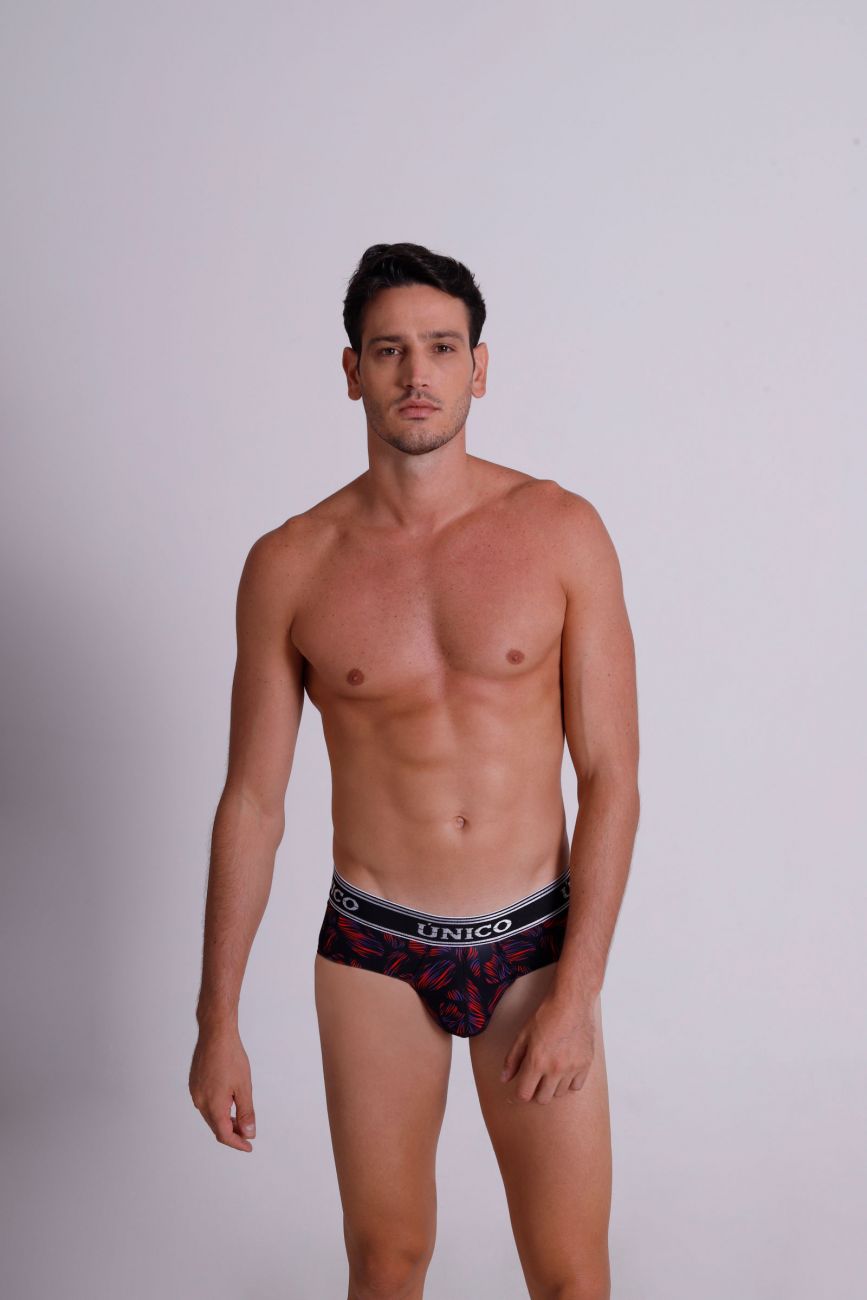 Unico 22040201104 Achinato Briefs Red Printed