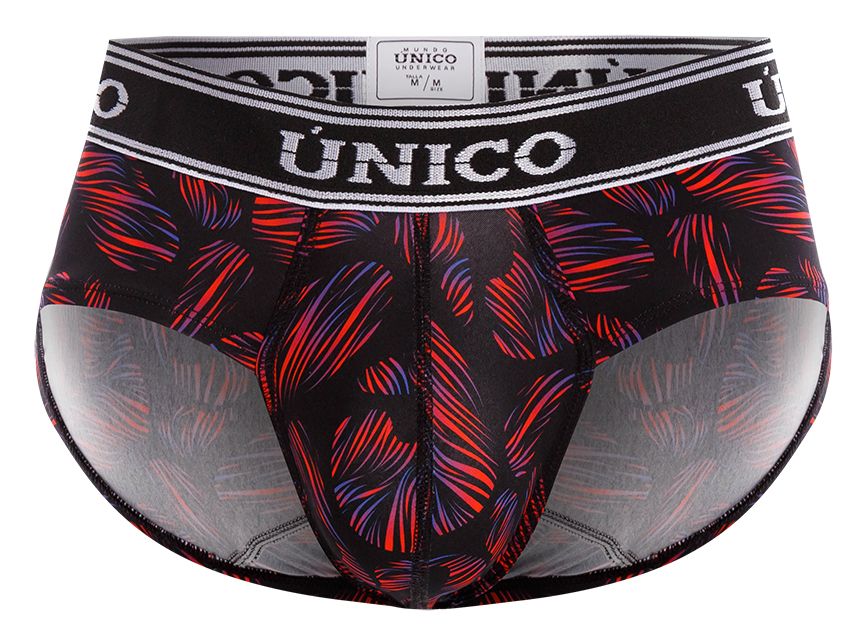 Unico 22040201104 Achinato Briefs Red Printed