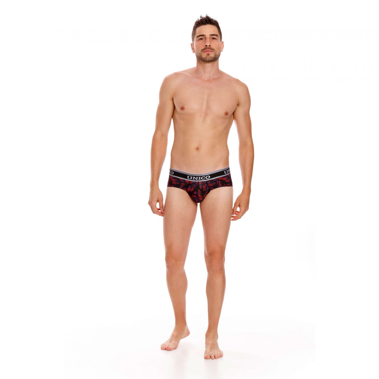 Unico 22040201104 Achinato Briefs Red Printed