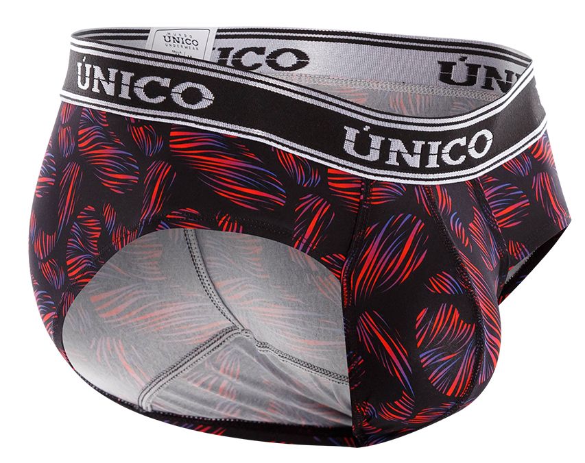 Unico 22040201104 Achinato Briefs Red Printed