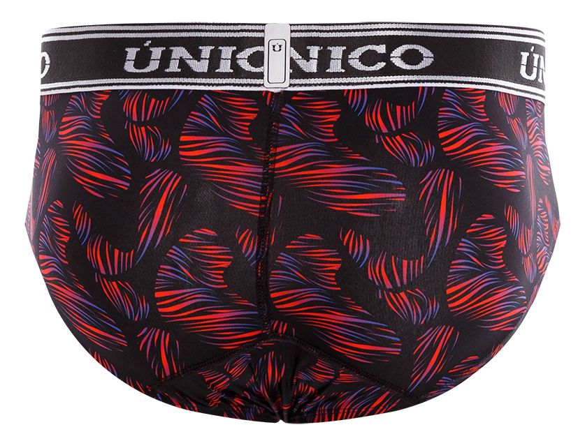 Unico 22040201104 Achinato Briefs Red Printed