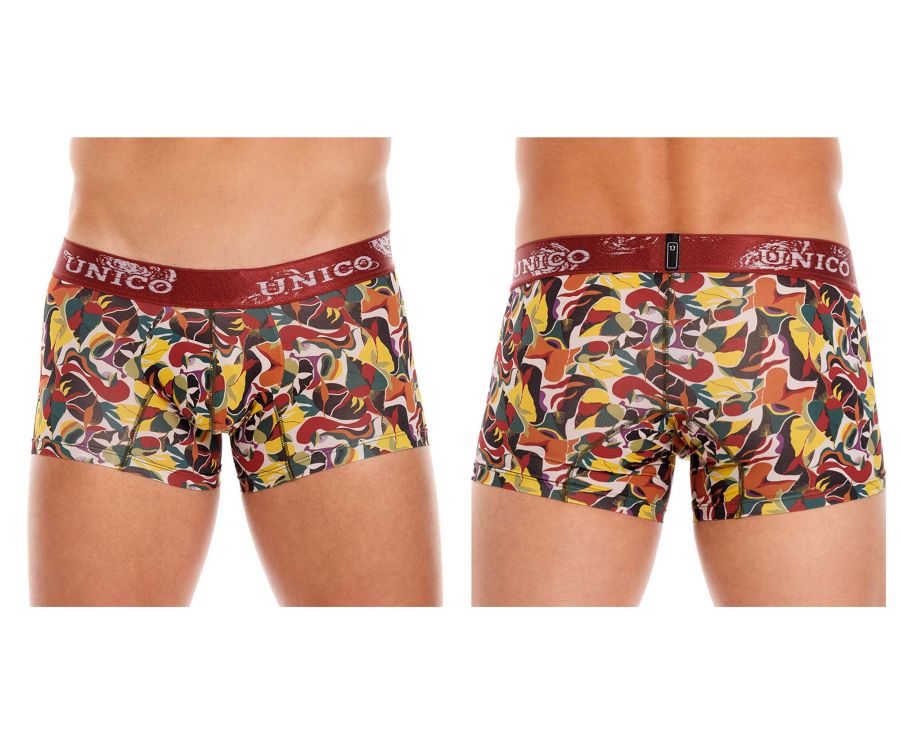 Unico 22100100117 Acrilico Trunks Colourful Printed