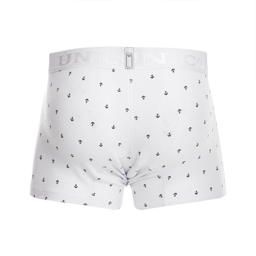 Unico 22110100101 Naviero Trunks White Plus Sizes