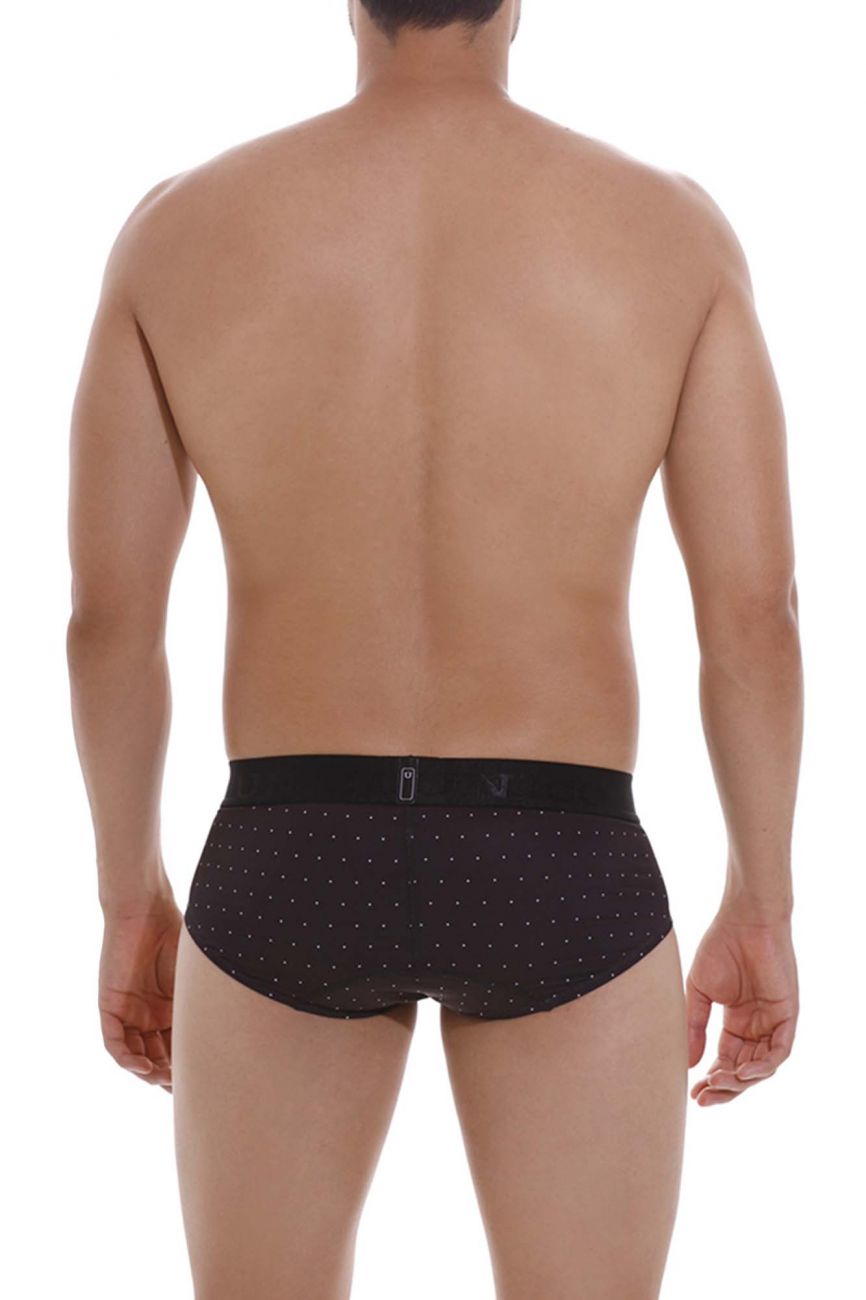 Unico 22110201103 Astros Briefs Black Plus Sizes