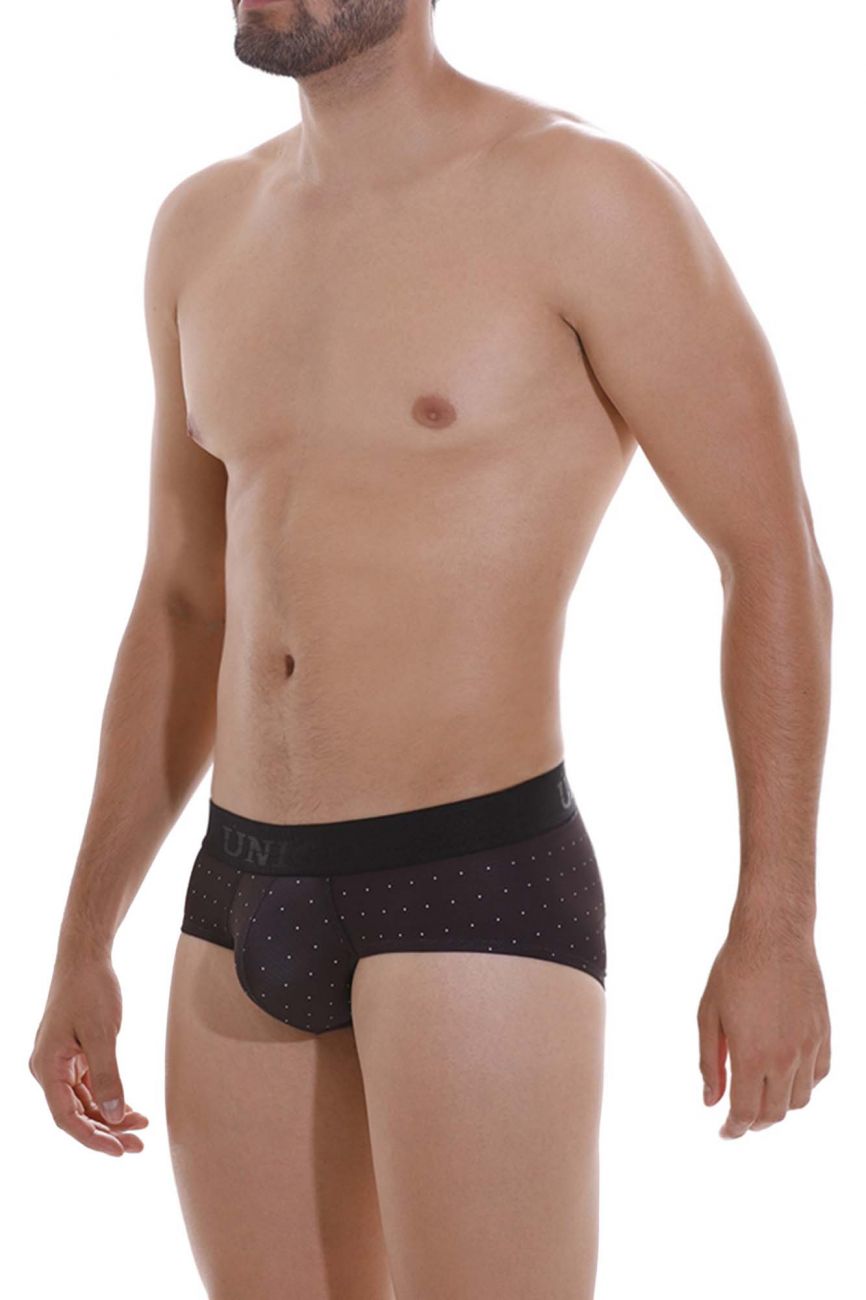 Unico 22110201103 Astros Briefs Black Plus Sizes