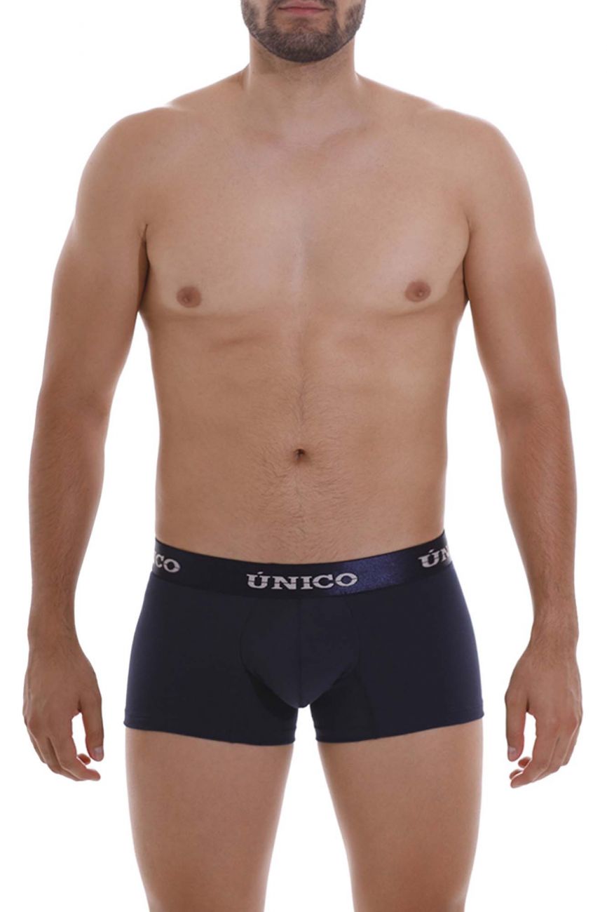 Unico 22120100102 Profundo A22 Trunks Dark Blue Plus Sizes