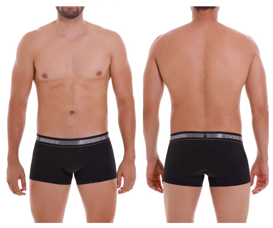 Unico 22120100114 Nebuloso M22 Trunks Black Plus Sizes