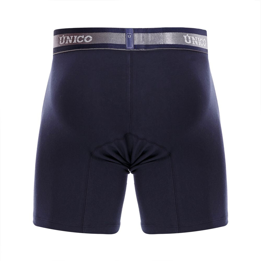 Unico 22120100210 Cardenal A22 Boxer Briefs Dark Blue Plus Sizes