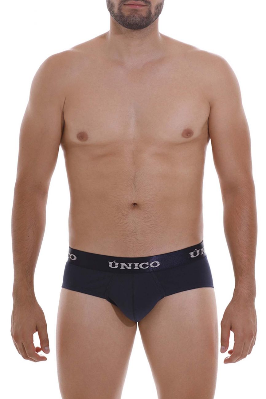 Unico 22120201102 Profundo A22 Briefs Dark Blue Plus Sizes