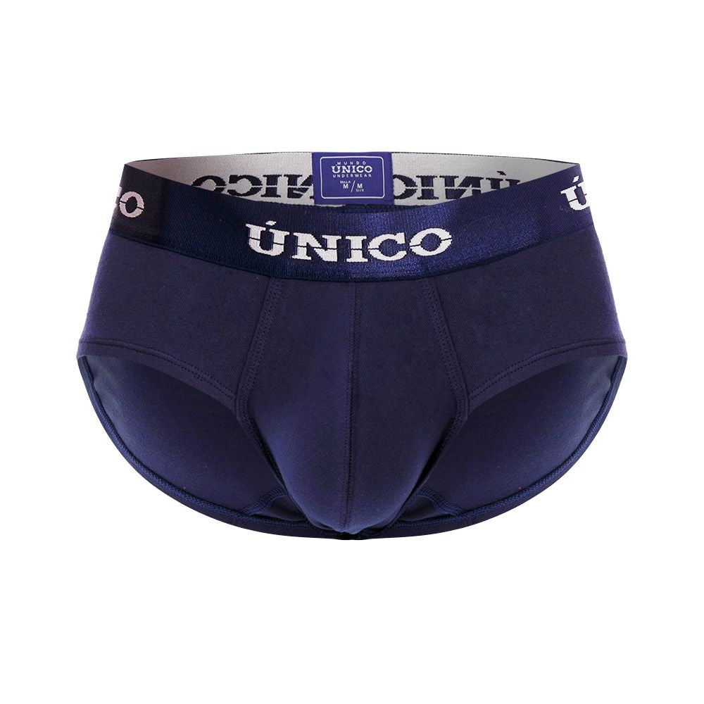 Unico 22120201102 Profundo A22 Briefs Dark Blue Plus Sizes