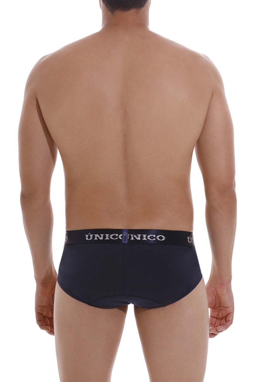 Unico 22120201102 Profundo A22 Briefs Dark Blue Plus Sizes