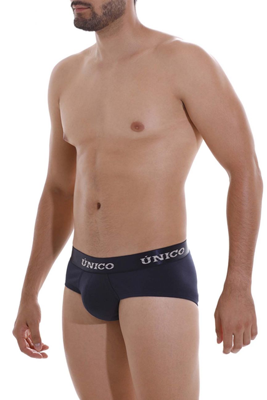 Unico 22120201102 Profundo A22 Briefs Dark Blue Plus Sizes