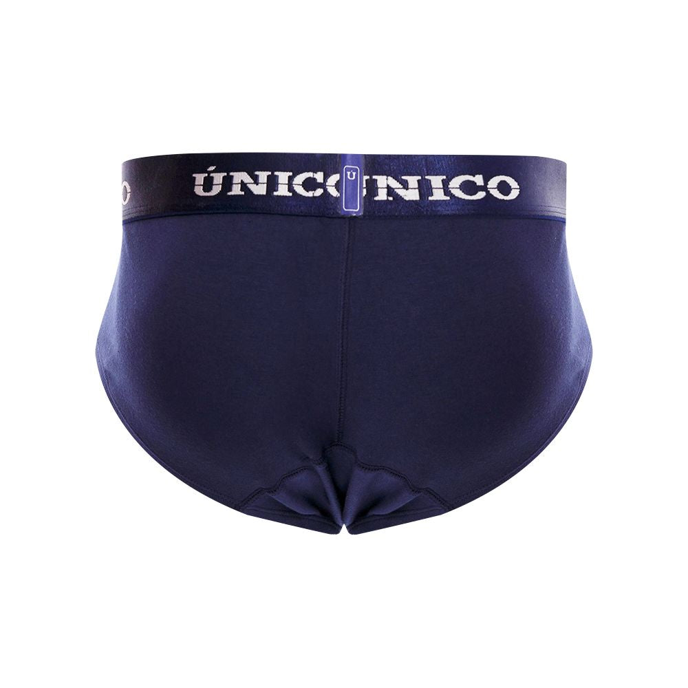 Unico 22120201102 Profundo A22 Briefs Dark Blue Plus Sizes