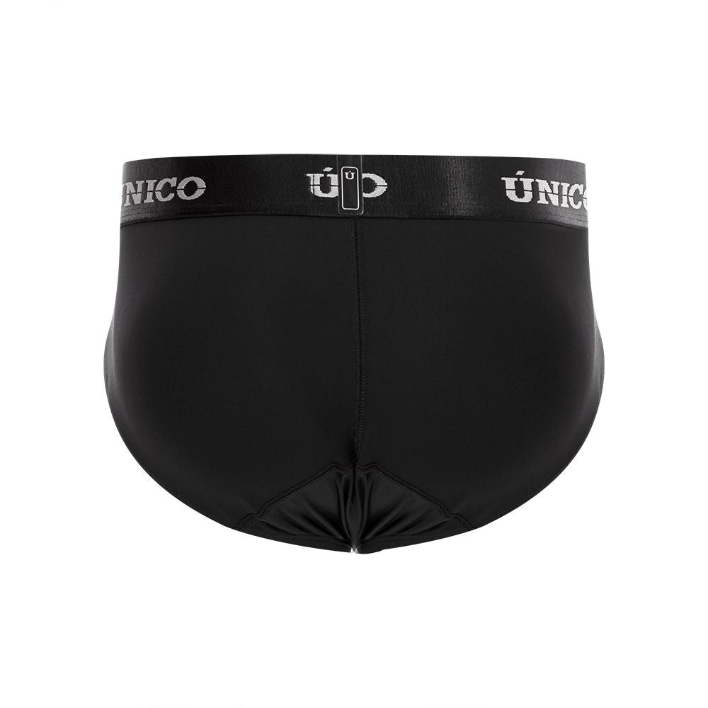 Unico 22120201107 Intenso M22 Briefs Black Plus Sizes