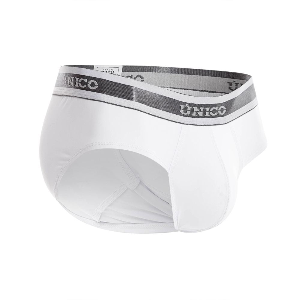 Unico 22120201109 Lustre A22 Briefs White Plus Sizes