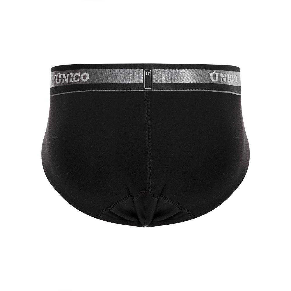 Unico 22120201111 Nebuloso A22 Briefs Black Plus Sizes